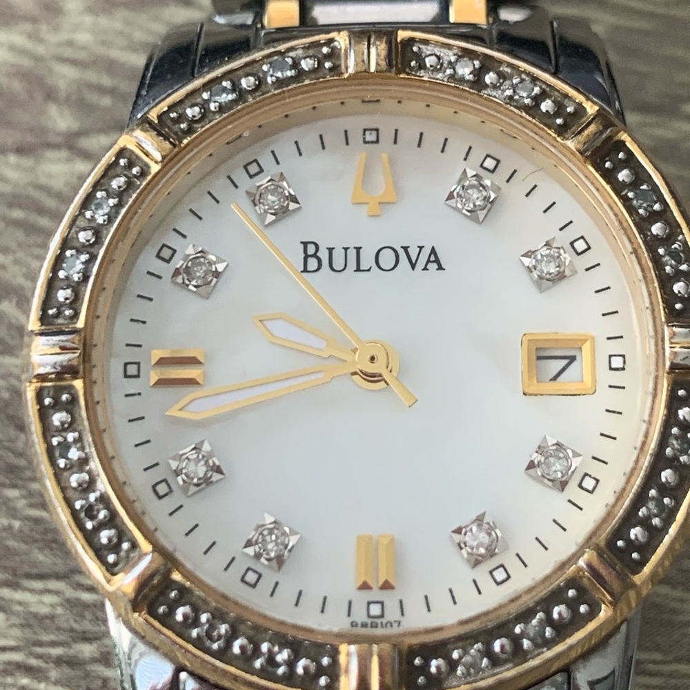 Beautiful 💯Authentic Bulava Diamond watch